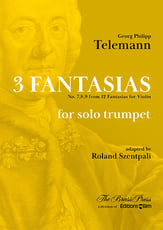 3 Fantasias Trumpet Solo cover